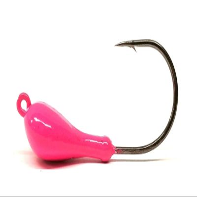 10 "Sparkie Jig Heads Striped Bass Walleye Lure B/N Ultra Point Hook-Pink 1.5oz