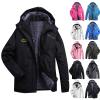Womens Winter Warm Coat Waterproof Snow Ski Jacket Windbreaker Hooded Raincoat Mountain Snowboarding Jackets Insulated Fleece Parkas Plus Size view 2
