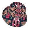 Bucket Hats Double Layered Polyester Twill Fabric Bucket Hat for Men and Women - UV Protection Bohemian Elephant Pattern view 3