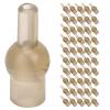 Pilipane for Long-Lasting Fishing Accessories, 50Pcs 17mm Fishing Bouquet Beads with Rubber Knot Protector, for Fishing Gear Supplies view 1