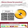 Village Variety Discus for Practice Nylon, Track and Field Throwing Discus 1kg 1.5kg 1.75kg 2kg 2.25kg 2.5kg(red 4.4lbs(2kg)) view 2