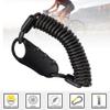ZECHAO Bike Wheel U Shape Password Cable Lock,Security Bike Locks for Bike Cycle Moto Door Gate Fence Helmet Lock Combination Lock Anti-Theft Lock view 3