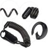 ZECHAO Bike Wheel U Shape Password Cable Lock,Security Bike Locks for Bike Cycle Moto Door Gate Fence Helmet Lock Combination Lock Anti-Theft Lock view 4