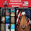 Beerpongtoss States Cornhole Board Wraps, Cornhole Decals and Wraps for Boards (Set of 2), Cornhole Skins for Boards view 4