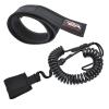 Paddle Board Waist Leash Quick Release Adjustable Leash Waist Belt with 10ft Paddle Board Coil Leashes for Paddle Board Water Sport view 1
