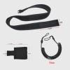 Paddle Board Waist Leash Quick Release Adjustable Leash Waist Belt with 10ft Paddle Board Coil Leashes for Paddle Board Water Sport view 4