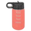 Elosh Customized Polar Camel 12 oz. Water Bottle Personalized With Your Text (Coral) view 1