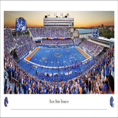 Boise State Broncos Football - Unframed 40 x 13.5 Poster by Blakeway Panoramas