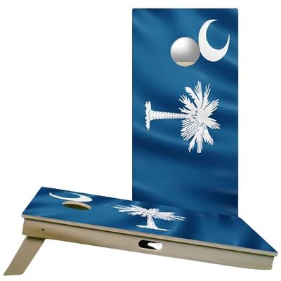 Beerpongtoss States Cornhole Board Wraps, Cornhole Decals and Wraps for Boards (Set of 2), Cornhole Skins for Boards