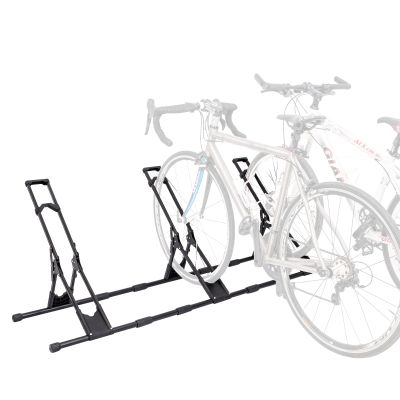 3PCS Adjustable Bicycle Storage Stand Bike Floor Parking Rack Bike Holder Fit All Mountain & Road Bikes Steady Wheel Holder Indoor Outdoor Cycling Storage Organizer Apartment Garage Cycle Tires Holder