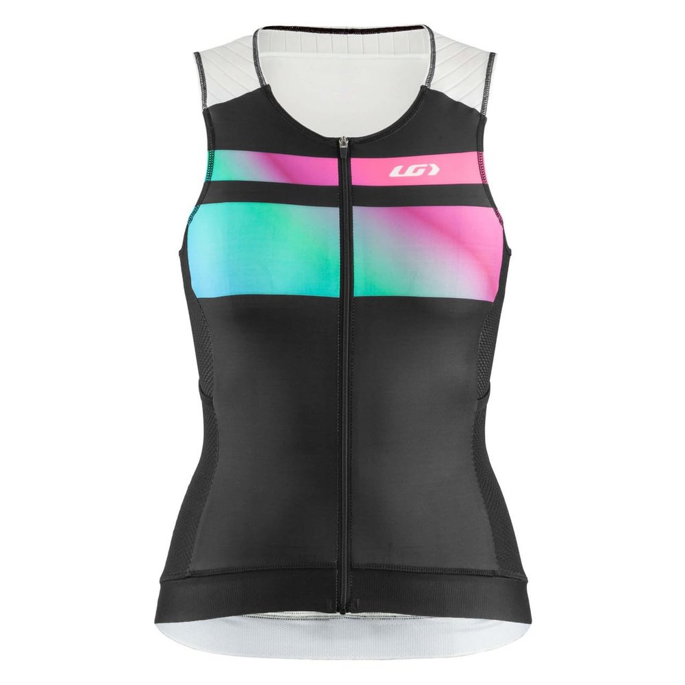 Louis Garneau Women's Aero Sleeveless Tri Top (Large) Black