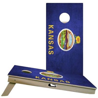 Beerpongtoss States Cornhole Board Wraps, Cornhole Decals and Wraps for Boards (Set of 2), Cornhole Skins for Boards