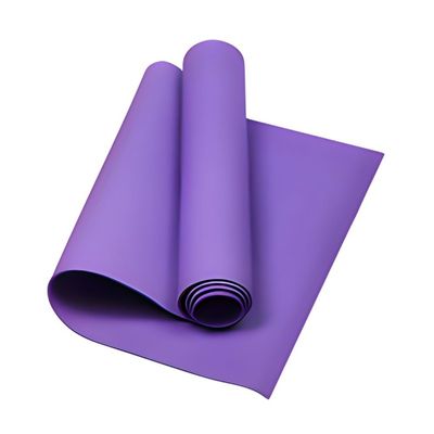 4MM Thick EVA Yoga Mat Anti-slip Sport Fitness Mat Blanket for Exercise Yoga and Pilates Gymnastics Mat Fitness Equipment (purple)