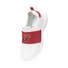 FOCO San Francisco 49ers NFL Womens Script Wordmark White Slip On Sneakers - 6 view 4
