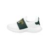 FOCO Green Bay Packers NFL Womens Script Wordmark White Slip On Sneakers - 7 view 1