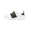 FOCO Pittsburgh Steelers NFL Womens Script Wordmark White Slip On Sneakers - 6 view 1