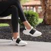 FOCO Pittsburgh Steelers NFL Womens Script Wordmark White Slip On Sneakers - 6 view 3