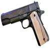 1911 Colt & Clones Custom Grips Slim Line Full Size Faux Ivory view 1