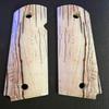 1911 Colt & Clones Custom Grips Slim Line Full Size Faux Ivory view 2
