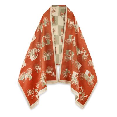 EXTREE Scarfs for Women Pashmina Silky Shawl Wrap for Evening Dressing Blanket Open Front Poncho Cape