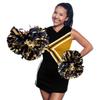 Anderson's Metallic Gold and Black Cheer Pom with Baton Handle (Each), Cheerleading, Danceline, Shaker view 2