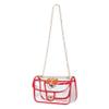 FOCO Buffalo Bills NFL Clear Crossbody Chain Bag view 3