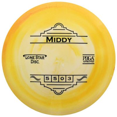 Lone Star Lima The Middy Midrange Golf Disc | Colors Will Vary