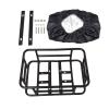 Bike Rear Basket,Bike Rear Rack, Luggage Rack, Takeaways Carrier Panniers Bicycle Rear Cargo Rack, Rear Bicycle Basket for Biking Accessories, Style E view 1