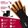 ActionHeat 7V Heated Leather Work Gloves  Rechargeable Gloves for Men & Women  Yellow/Black M view 3