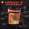 GNARLY DOOD Smith Rock Climbing Chalk Bag | for Outdoor, Gym, & Bouldering | Adjustable Waist Belt, Durable Drawstring Closure, & Zippered Pocket view 2