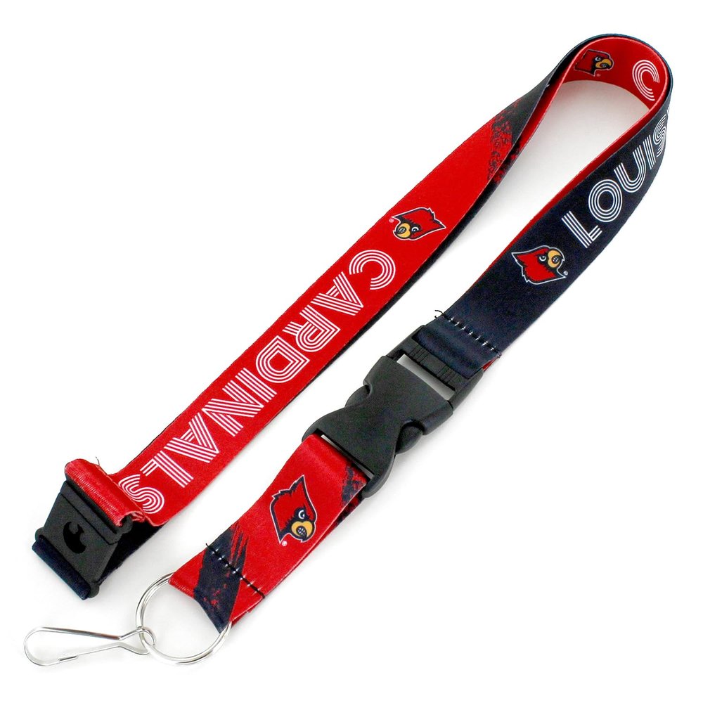 Aminco NCAA Louisville Cardinals Crossfade Lanyard