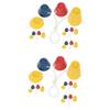 VANZACK 32pcs Golf Tees Base Spherical Stands Golf Accessories Winter Golfing Tees Rubber view 1