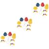Sosoport 48pcs Golfing Balls Holders Golf Tee Holders Base Golf Supplies for Beginners Golfing Equipment view 1
