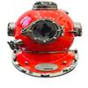 Scuba Diving Helmet l US Navy Mark V sea red Diving Helmet l Vintage Helmet view 1