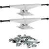 Warehouse Skateboards Tensor Trucks Mag Light Silver Skateboard Trucks - 5.25" Hanger 8.0" Axle with 1" Chrome Hardware - Bundle of 2 Items view 1