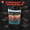 GNARLY DOOD Acadia Rock Climbing Chalk Bag | for Outdoor, Gym, & Bouldering | Adjustable Waist Belt, Durable Drawstring Closure, & Zippered Pocket view 2