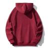 amazon outlet sales clearance today Sweatshirts for Men Crewneck Drawstring Solid Long Sleeve Pullover Hoodies Regular Fit Workout Shirts Drawstring halloween crewneck sweatshirt men Wine M view 4