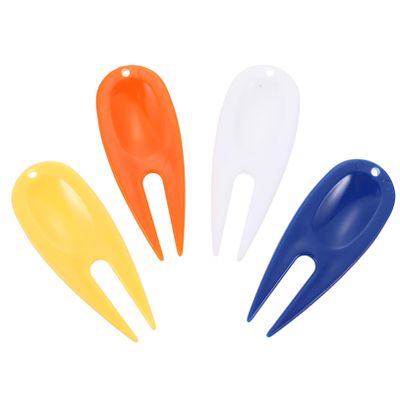 20pcs Divot Tools Divot Tool Marker Golf Pitch Mark Repair Plastic Lawn Repair Forks