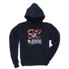 500 LEVEL Connor McDavid Youth Sweatshirt (Youth Hoodie, Large, Navy) - Connor McDavid Edmonton Landmark WHT view 1