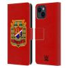 Head Case Designs Officially Licensed WWE Piper's Pit Rowdy Roddy Piper Leather Wallet Case Compatible with Apple iPhone 15 view 1