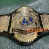 USWA Unified World Heavyweight Wrestling Championship Belt 4mm Zinc Dual Gold Plated view 1