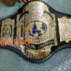 USWA Unified World Heavyweight Wrestling Championship Belt 4mm Zinc Dual Gold Plated view 3
