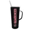 The Fanatic Group University of South Carolina 20oz Stainless Steel Roadie with Straw - Black view 1