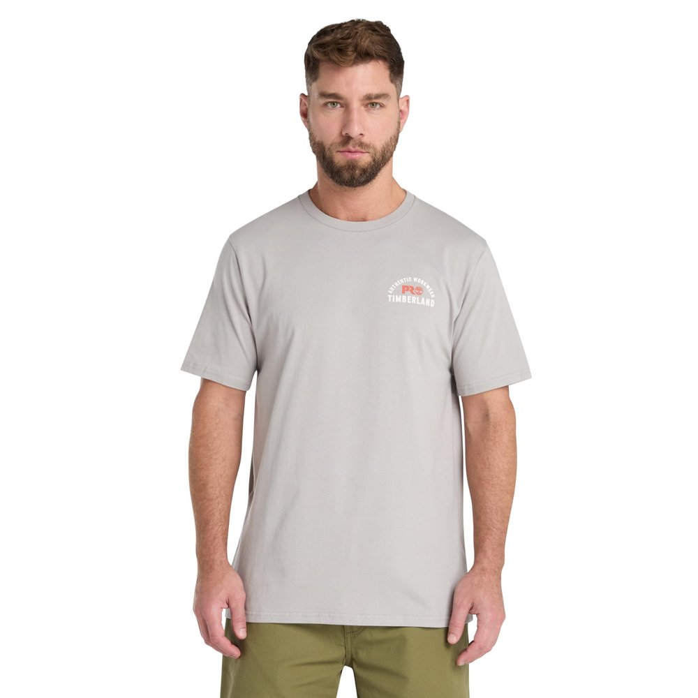 Timberland PRO Men's Authentic Workwear Short-Sleeve Graphic T-Shirt, Paloma, Small