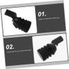 VANZACK 3pcs Bowstring Stabilizer Vibration Reduction Archery Accessory for Hunting Bow Press for Compound Bow view 2