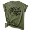 EVERTREE CLOTHING Rat Terrier Mom, Unisex Women's Shirt, Rat Terrier Owner, Funny Dog Mom Gift, Heather Military Green, Large view 1