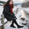 TEMOFON Winter Snow Boots for Women: Waterproof Walking Outdoor Ankle Booties Black Snow Booties Warm Fur Lined Shoes Size 7 view 3