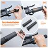 JOYSOG 3 Pin SM/WP Connector 158X Rubber Half Twist Throttle for 24V,36V,48V,60V,72V Electric Bike Twist Speed Throttle Grip (WP) view 3