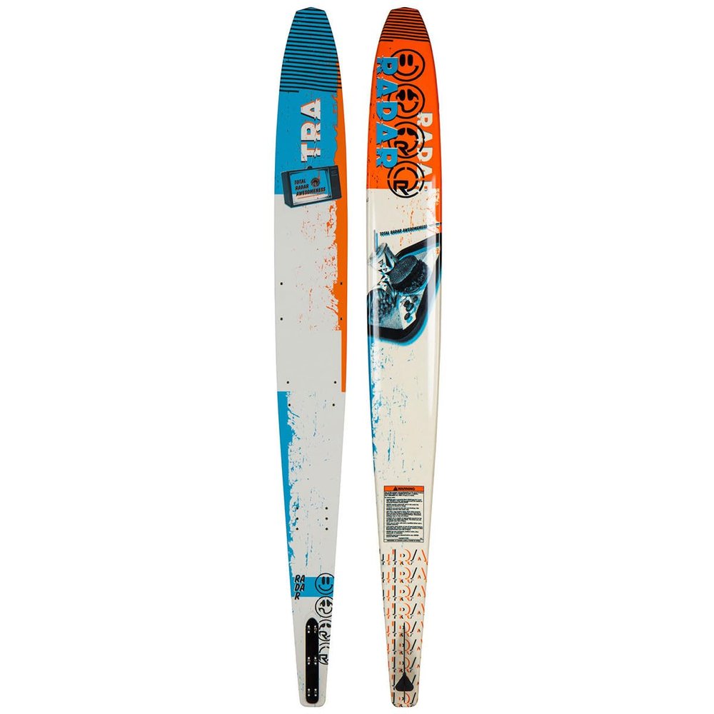 Radar Water Ski 65" - Boys T.R.A. Vapor - Orange Glow / Lagoon Blue