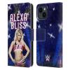 Head Case Designs Officially Licensed WWE LED Image Alexa Bliss Leather Wallet Case Compatible with Apple iPhone 15 view 1